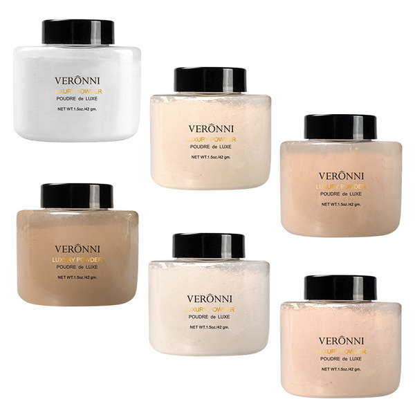 VERONNI 6 colors control oily setting powder loose powder banana…