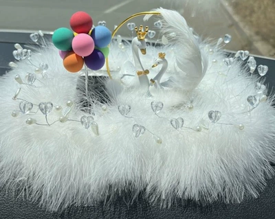 Car ornaments, Velvet - 40-mat-goose-balloon