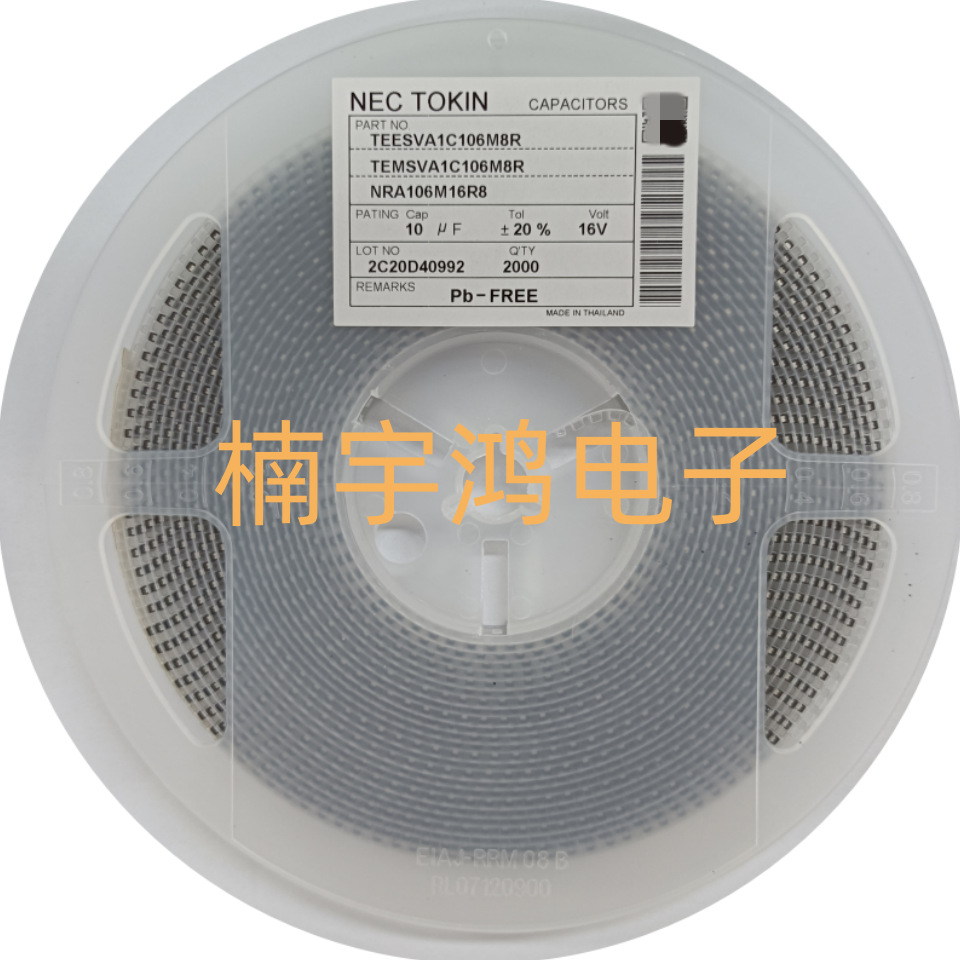 16V/10UF A 3216 20% TEESVA1C106M8R NEC贴片钽电容