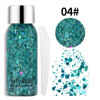 Eye shadow for face, nail sequins full body, gel, makeup primer, wholesale