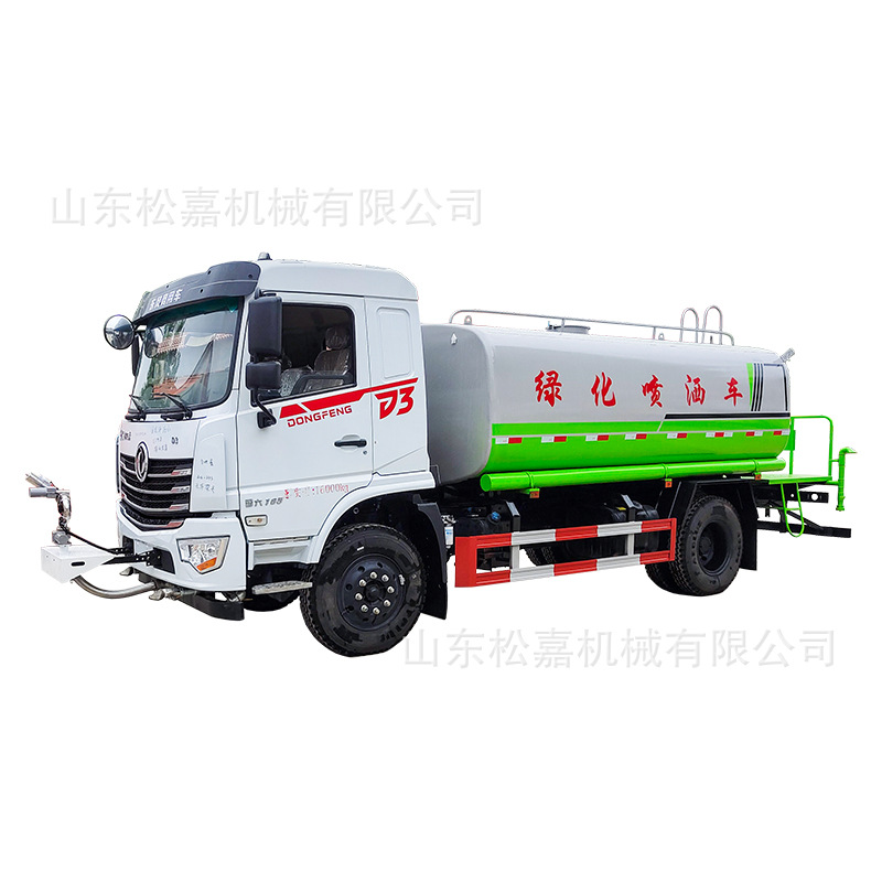 rociador de agua verde jardín riego rociador de riego mantenimiento de carreteras municipales enjuague con pistola de niebla vehículo sanitario medioambiental