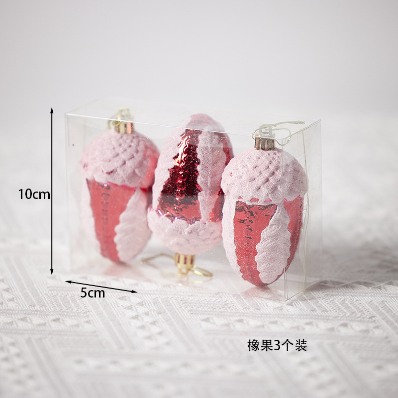 Bolas de Navidad rojas, bolas de Navidad, bolas de color, bolas de Navidad, adornos de Navidad, colgantes, adornos de árbol de Navidad