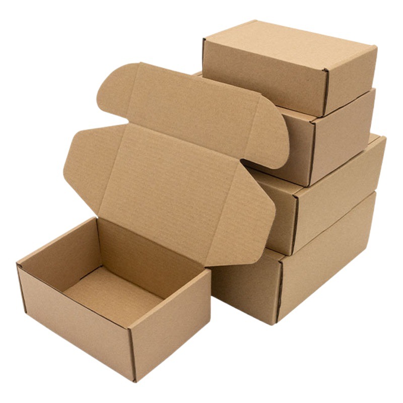 Caja de aviones en stock al por mayor de tres capas extra dura caja de aviones ropa e-commerce embalaje expreso caja de aviones de cartón envío gratis