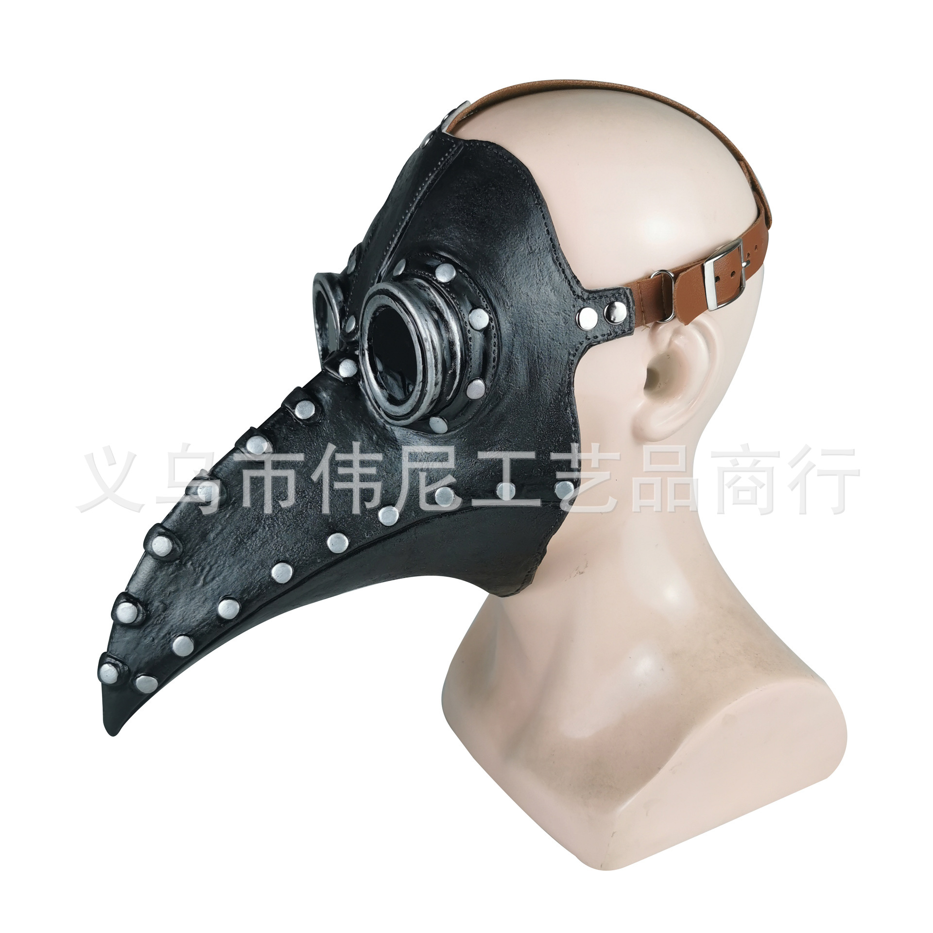 中世纪瘟疫医生鸟嘴面具万圣节鸟嘴面具新款朋克蒸汽鸟嘴面具现货-阿里巴巴