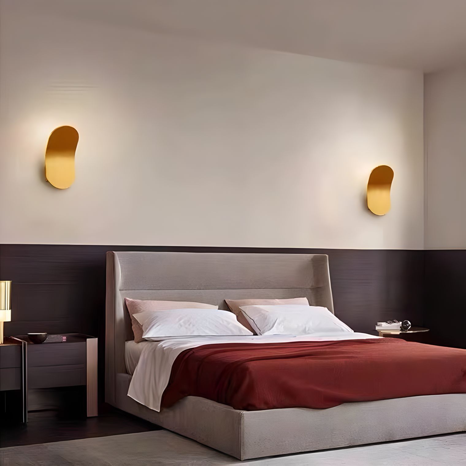 LED lámpara de pared moderna minimalista creativa sala de estar fondo pared dormitorio cabezal de cama hotel pasillo escalera lámpara de pared