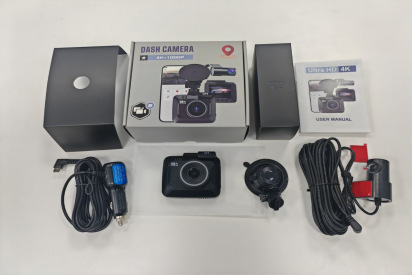 Cross-Border Driving Recorder Front and Rear Dual-Lens 4K High-Definition Wifi Interconnection Gps Driving Track Loop Recording