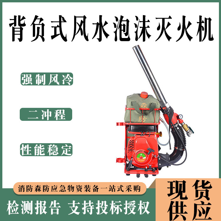 背负式风水泡沫灭火机双肩森林灭火器二冲程火场救援扑火机