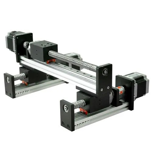 十字滑台两轴XY自动化数控台钻微型电动机床升降导轨往复重型模组