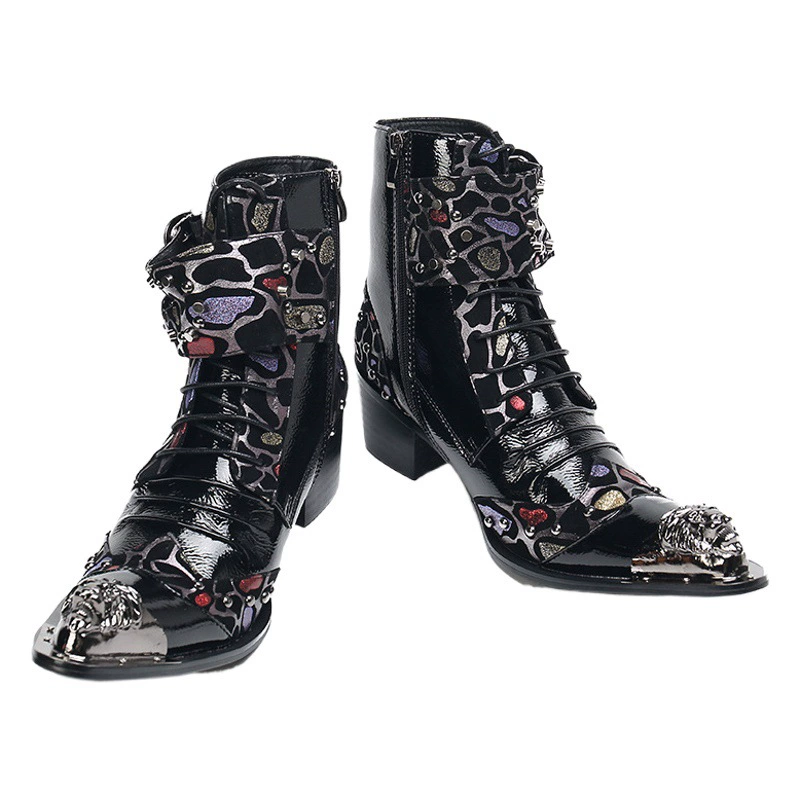 Ботинки Martin из воловьей кожи, мужские зимние ботинки челси на флисовой подкладке, высокие кожаные ботинки, британские деловые ботинки, мужские кожаные ботинки со средним верхом