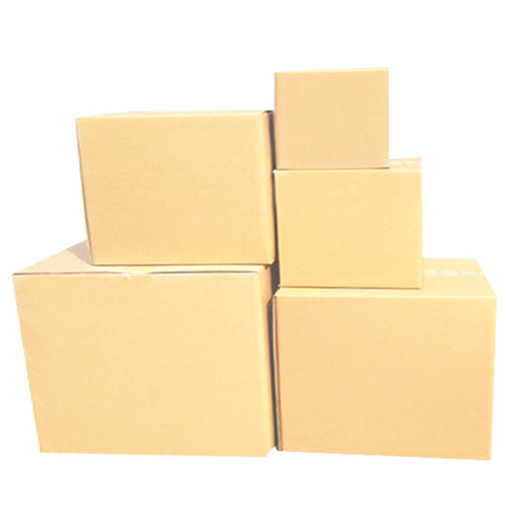 Fábrica de cartón cuadrado extra duro caja de embalaje de frutas de cartón de cinco capas