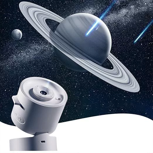 Трехмерный проектор звезд, атмосферная лампа для кровати, Bluetooth, креативный подарок