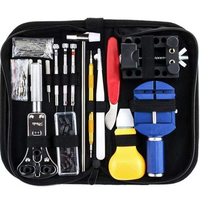 Kit de herramientas de reparación de reloj Kit de herramientas de reloj Desmontaje de la batería Opener147