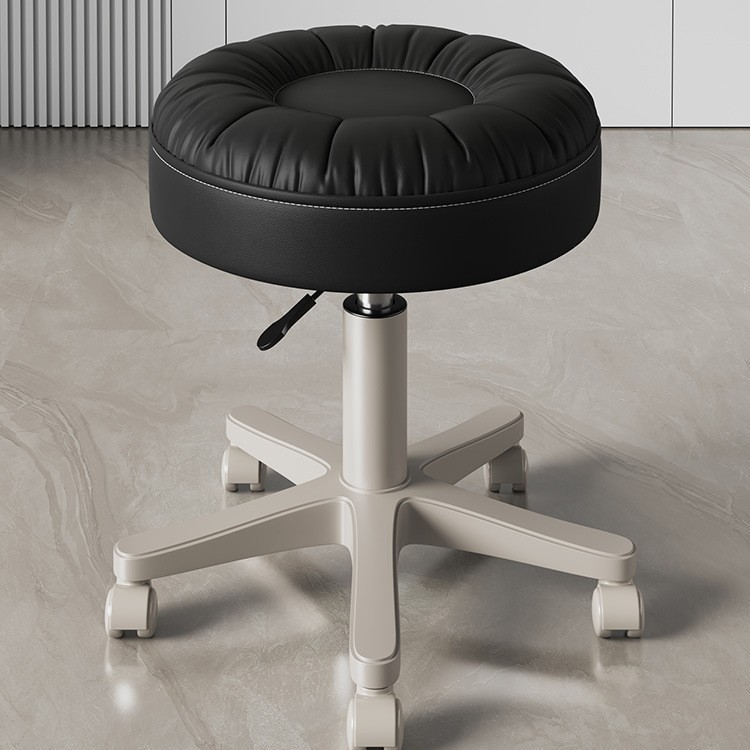 [업그레이드된 두꺼워지고 편안한 패키지] 블랙과 오프화이트의 사일런트 휠