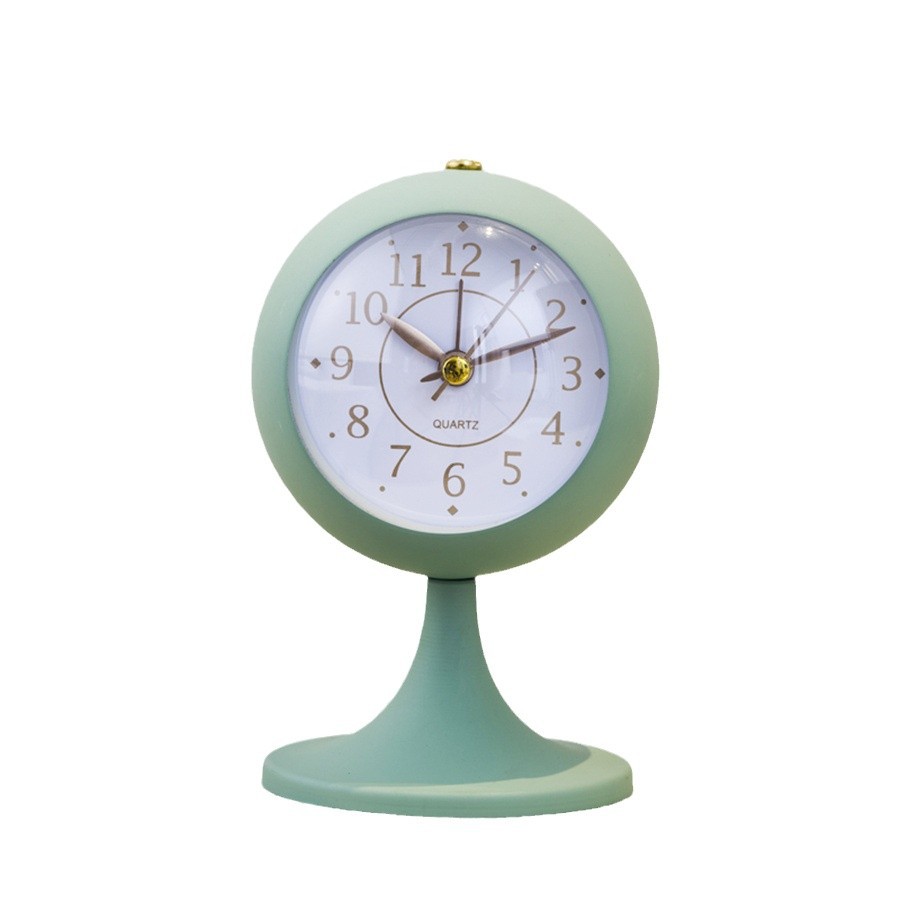 Fábrica directa al por mayor de moda niños asiento reloj de mesa de estudio cabecera reloj se puede colocar creativo simple reloj despertador de lujo ligero