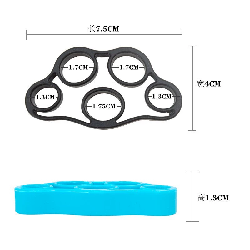 Silicone finger trainer finger tension ring finger finger exercise hand rehabilitation tensor five finger training device manufacturers