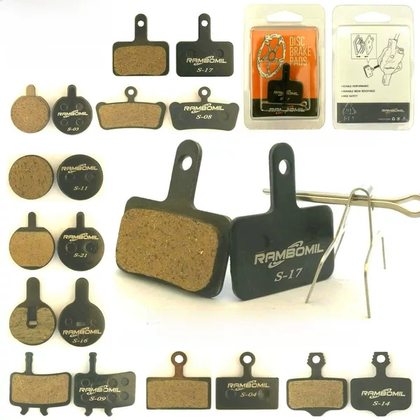 Mountain bike BB5 M446 oil disc brake resin semi-metal brake pads electric bicycle brake pads