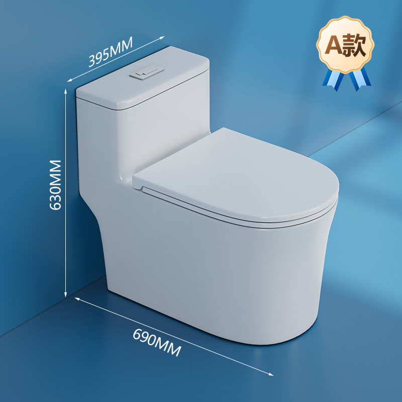 Bomba de agua inodoro común asiento de inodoro doméstico tipo sifón decoración de ingeniería hotel nuevo fabricante al por mayor ahorro de agua silencioso