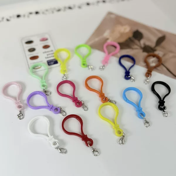 Plastic Gourd-Shaped Light Bulb Lobster Clasp, Doll Pendant Accessories, Handmade DIY Accessories, Plastic Lobster Clasp