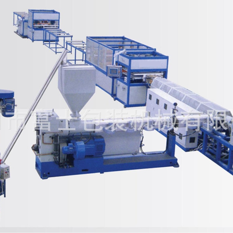 富士生产 XPS隔热板生产线 挤塑板设备 ce认证