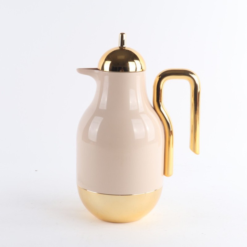 Ejshe Golden Pot Arabian Luxury Style Dara Pot Coffee Pot Teapot Dubai Saudi Arabia Best Selling Hot Selling Model