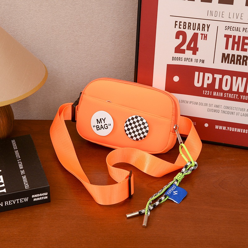 Bolsas de niños transfronterizas 2025, bolsas de pecho de niña, bolsas de bebé, bolsas de cintura de niño al aire libre