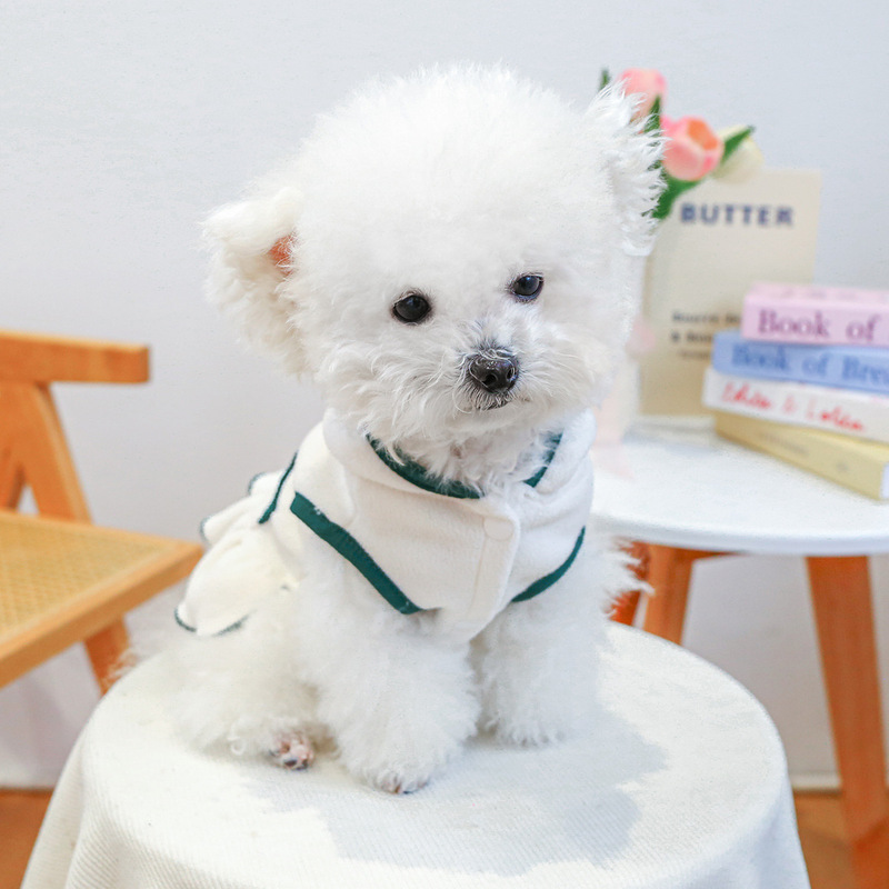 現物クロスボーダー爆金ペット子犬猫服源工場秋冬新作テニスワンピース卸売り|undefined
