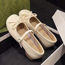 Q 42896 White Round Toe Mary Jane Shoes ��ɫ������Ь ר