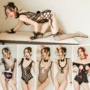 开档情趣激情蕾丝制服
