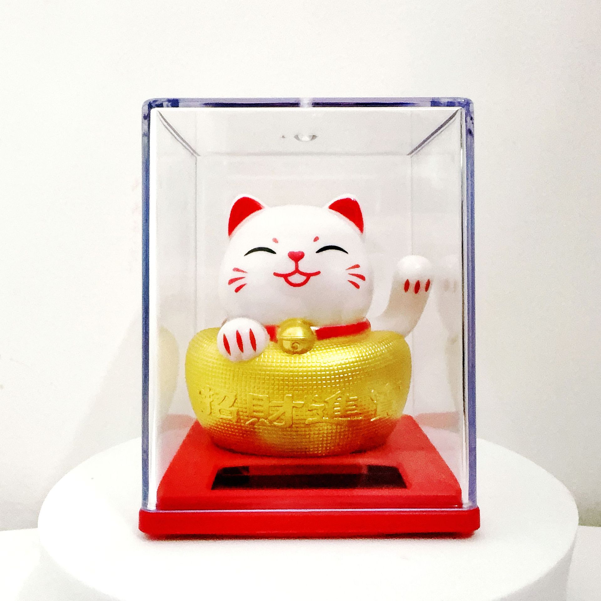 16-1 흰색 행운의 고양이