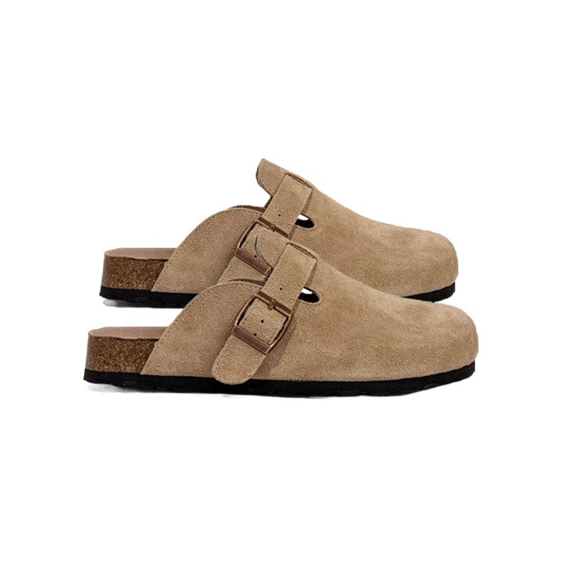 SOOFYLIA Berken Shoes Женские летние ретро Bao Tou полупрос navigation slippers， повседневная обувь с толстой подошвой и ленивые туфли 6