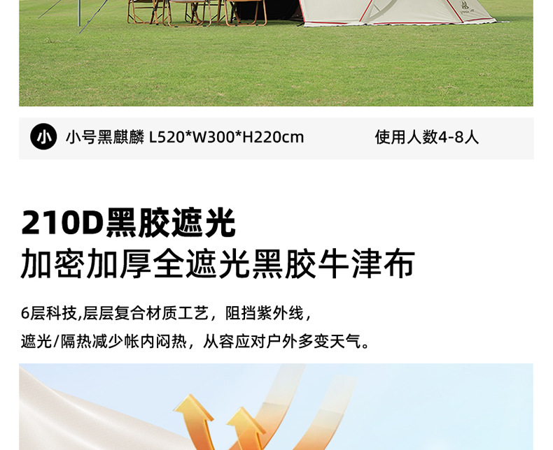 Donkey's Friend Outdoor Camping Tent Customization Multifunctional One-Bedroom-One-Living-Room Exhibition Hall Camping Canopy OEM