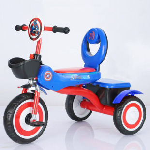 Children's tricycle music light 2-6 years old baby bicycle trolley baby stroller bicycle bicycle