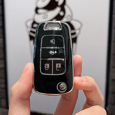 Chevrolet Key Set Kovoz Car key bag - chevrolet-c-old-model-single-shell-black