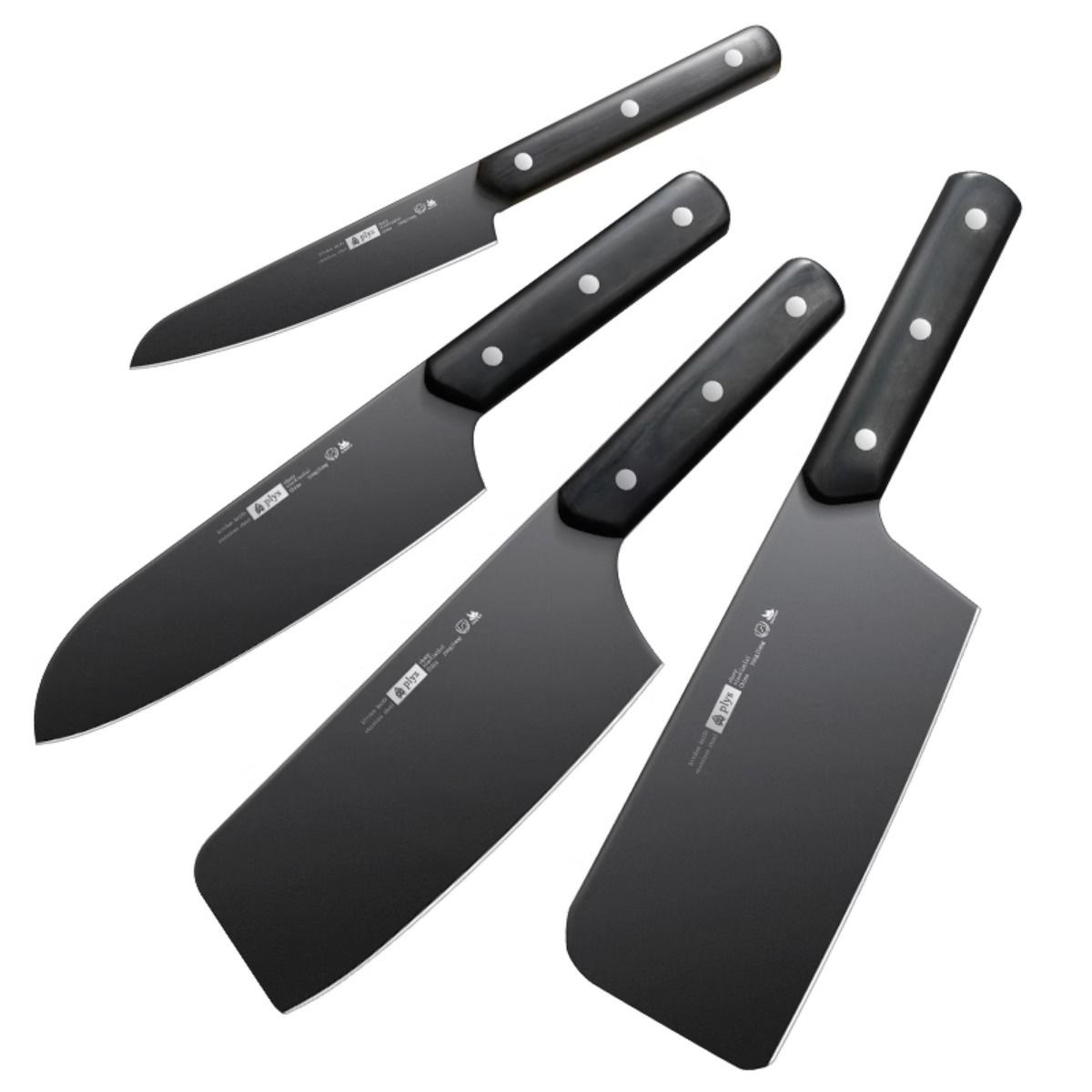 Cuchillo de cocina de acero inoxidable cuchillo de rebanada doméstico remache de limpieza reforzado cuchillo de cocina cuchillo afilado de doble cuchillo sin