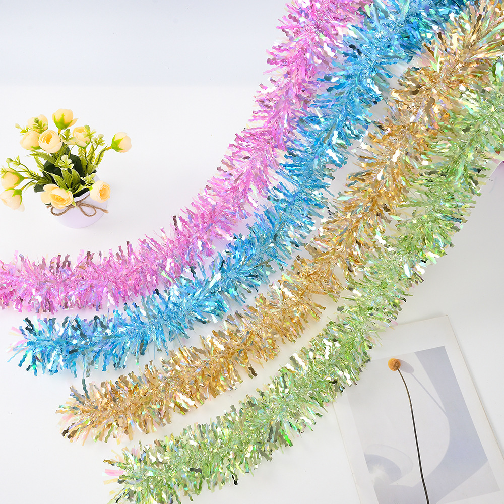 Nuevo 9cm 5 capas de cifrado nacional fantasía de color ligero cimeta tira de color festivales decoración de dibujo de lana