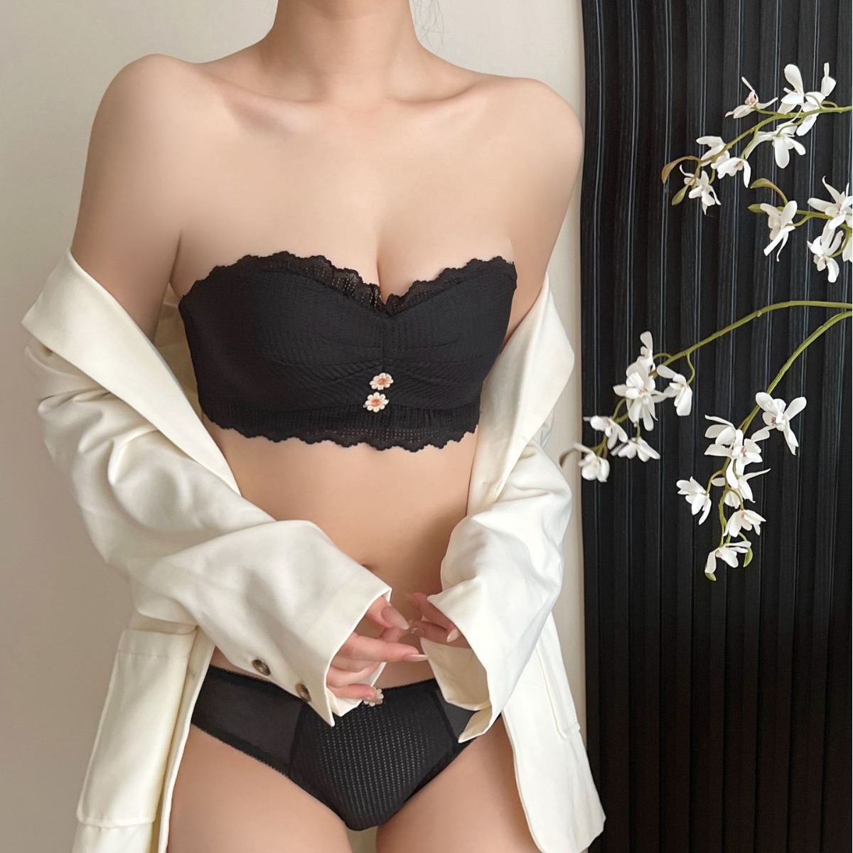 Ventas directas de fábrica comercio electrónico transfronterizo Sudeste de Asia Vietnam Tailandia damas dos sujetadores sin tirantes