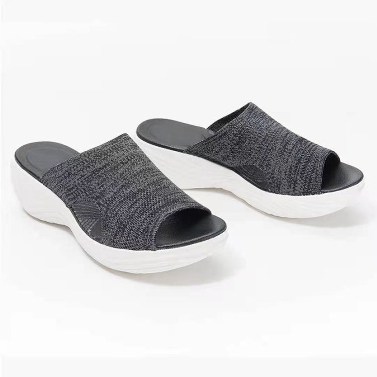 Women's Summer Flat Sandals Lightweight Casual Slippers For Ladies_voghion.com