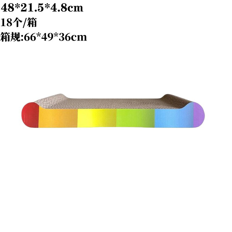BC段ボールカラー猫掴み板OME耐磨耗性があります。|undefined