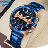 Fashionable universal sports trend swiss watch, waterproof quartz digital watch