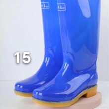 高筒女雨靴防水防滑雨天外穿中筒成年人雨靴胶鞋女夏劳保时春619