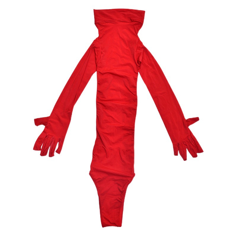 Qing He 912-PIN medias aceitosas lencería sexy traje de baño de las mujeres ver-a través de calzoncillos anti-snagging pantimedias