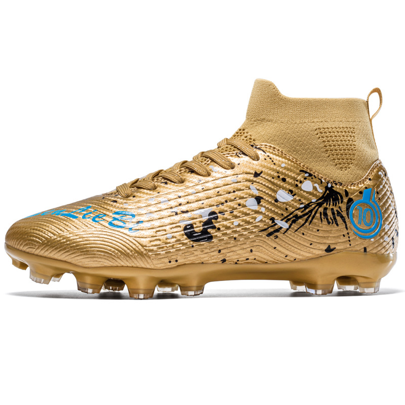 Nuevos zapatos de fútbol para hombres y mujeres con clavos largos zapatos de fútbol juveniles zapatos de entrenamiento antideslizantes un cabello