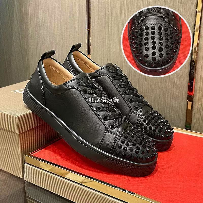 Tenis Casuales con Remaches B9S de Piel de Vaca y Caucho, Resistente al Desgaste, para Uso Casual image 20