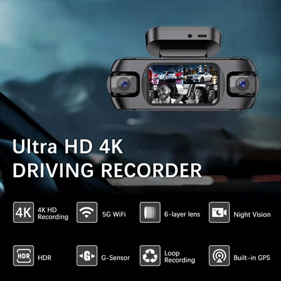 Driving recorder, Dash Cam with Built-In Gps