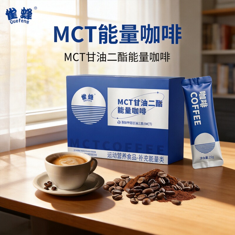 Carefully Selected Mct Energy Coffee Meal Replacement Instant Black Coffee Full-Flavored American Keto Coffee Energy Milk Coffee Wholesale