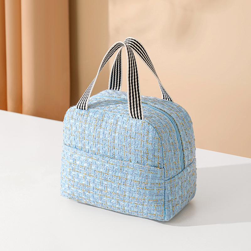 Bolsa de almuerzo de moda, bolsa de almuerzo de oficina, bolsa de almuerzo de aislamiento térmico, bolsa de caja de almuerzo, bolsa de hielo al aire libre