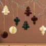 圣诞定制工艺纸制蜂窝球