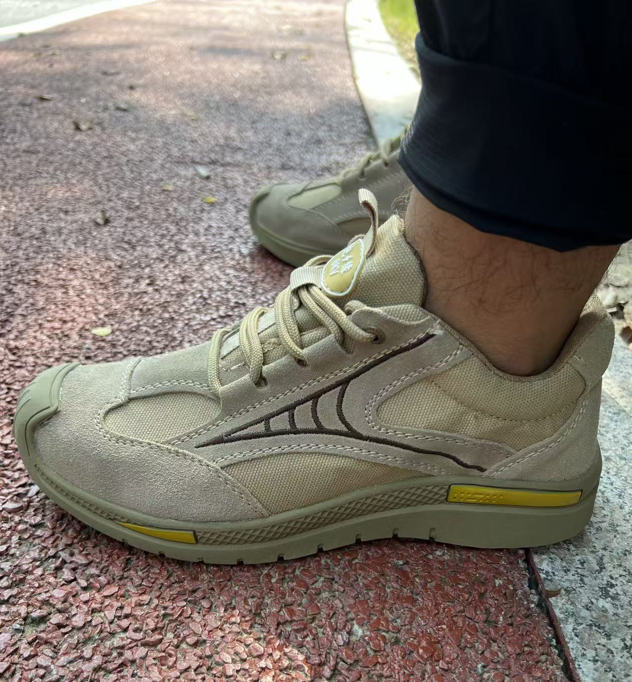 Men Special Work Shoes Labor Protection Steel Toe Anti-Smash Anti-Puncture Men's Safety Kevlar Midsole Anti-Slip Wear-Resistant Protective Work_vogvips.com