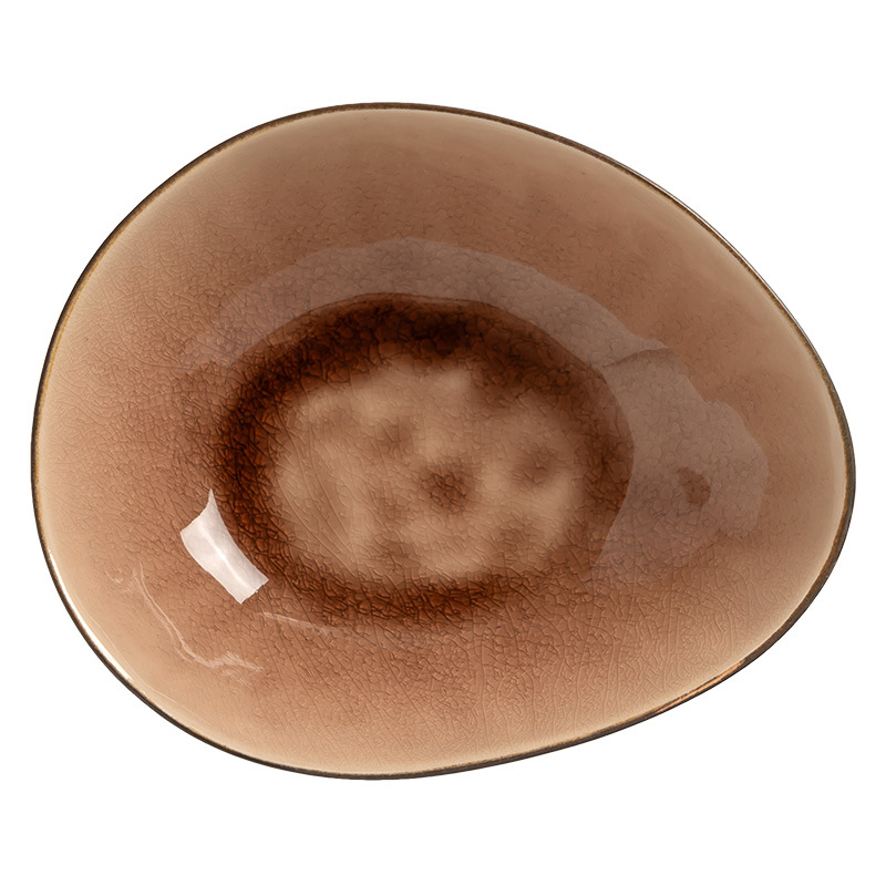 Retro hielo agrietado esmalte especial tazón de cerámica doméstica al por mayor tazón de platos de estilo japonés tazón de ensalada tazón de fideos hacer tazón de platos viejos