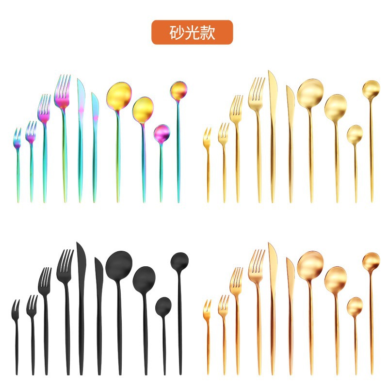 304 cuchillo de acero inoxidable cuchillo de cubierta cuchillo de filete cuchillo de postre cuchillo de horquilla